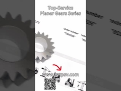 Excavadora de construcción de acero negro de movimiento o oscilación de engranajes planetarios para accionamiento del motor hidráulico