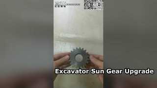 Engranaje solar de la etapa del oscilación 1 del excavador de la alta precisión SK200-5 YN32W01007P1 para el excavador resistente Machin