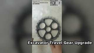 Piezas del engranaje del viaje rv del excavador de GM35VL para los recambios del excavador de la impulsión del viaje