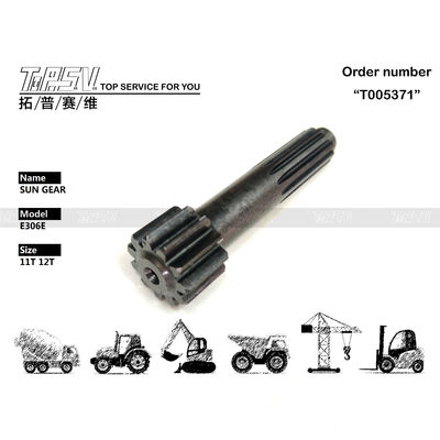 Engranaje solar de 1 etapa para desplazamiento de excavadora E306E compatible con 517-7287 para varios modelos de reductor planetario en maquinaria