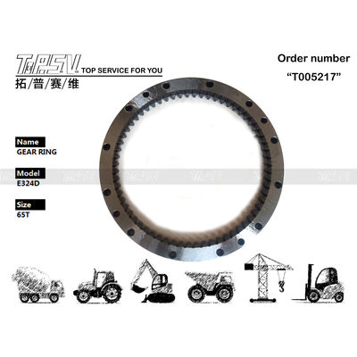169-5594 Construcción de acero resistente E324D Excavadora de viaje 1 etapa de engranaje anillo de transmisión final para un rendimiento suave y duradero