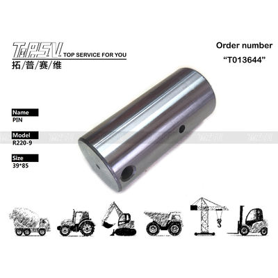 39Q6-12230 Pasador de engranaje de dos etapas y tratamiento térmico para giro de excavadora R220-9 de alta durabilidad