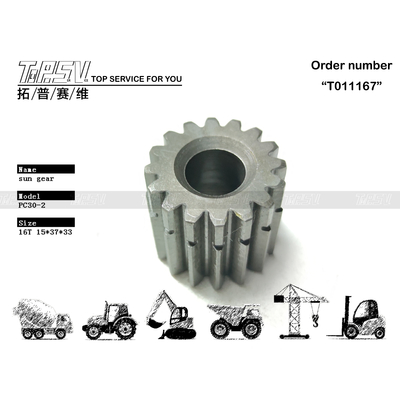 Engranaje solar de dos etapas para desplazamiento de excavadora PC30-2 de alta precisión