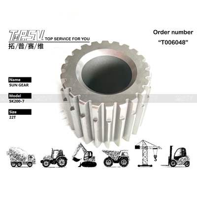 Alta Precisión SK200-7 Excavadora Viaje 2 Etapas Equipo solar fácil de instalar