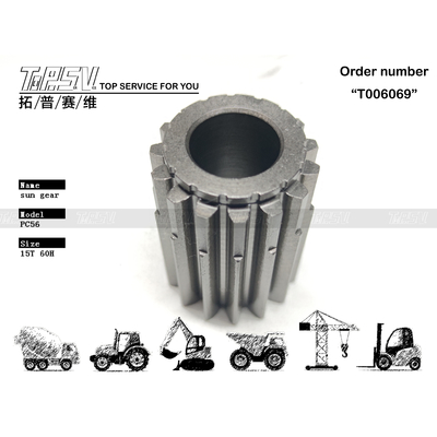 FUFZD-8391-08 Acero PC56 Excavadora Viaje 2 Etapas Parts del motor del engranaje solar para aplicaciones de minería de energía
