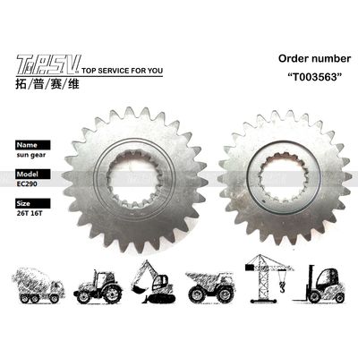 SA1036-00590 Engranaje solar de excavadora EC290 para aceite de engranajes de mantenimiento utilizado en maquinaria de excavación en talleres de reparación de maquinaria