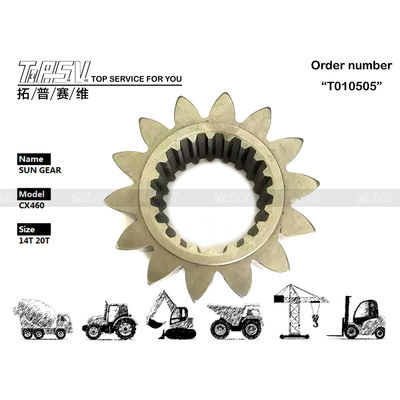 Depende del tamaño del engranaje solar de giro de excavadora CS460 de 1 etapa para el sistema de transmisión de excavadora de alta durabilidad