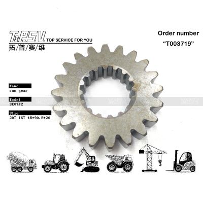 Impulsor de motor hidráulico SK07N2 Excavadora Giro 1 Etapa Engranaje Solar y Listo para Uso Inmediato