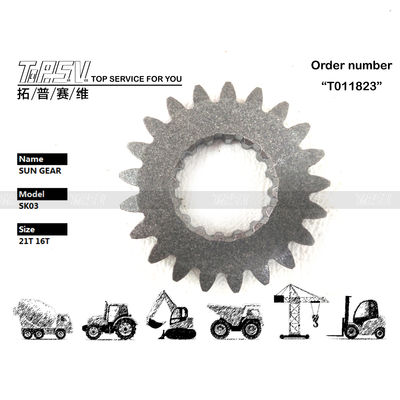 Motor de conducción hidráulica SK03 Excavadora Balanceador 1 Etapa Equipo solar para talleres de reparación de maquinaria Instalación