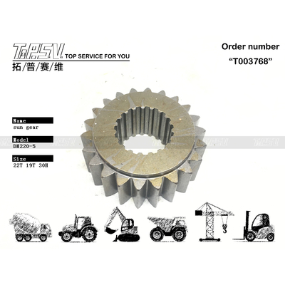 Piezas de motor de engranaje solar de 1 etapa de giro de excavadora DH220-5 de primera categoría para las necesidades de minería energética