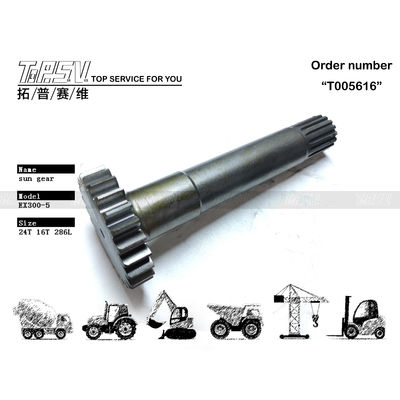 2038915 Negro EX300-5 Excavadora Viaje 1 Etapa Equipo solar con alta durabilidad y color