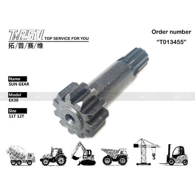 Engranaje solar de 1 etapa de desplazamiento de excavadora EX30 usado en maquinaria de excavación de alta precisión con disponibilidad