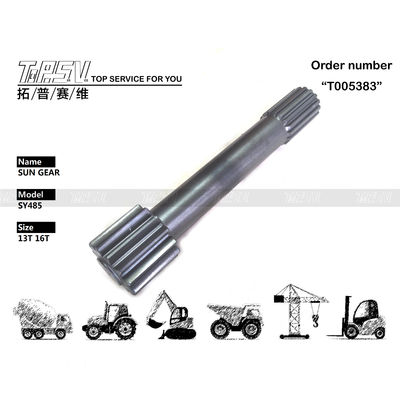 Engranaje solar de etapa 1 de desplazamiento de excavadora SY485 con accionamiento de motor hidráulico