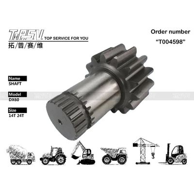 Acero DX60 piezas del piñón de oscilación de excavadora y listo para el envío inmediato