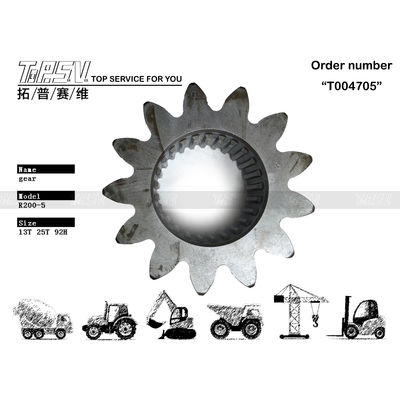 Embalaje para el transporte Bolsa de venta Otras piezas de excavadoras R210-3 con reductor de oscilación de engranajes grandes y de alta durabilidad