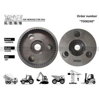 267-6799 Bolsa de venta Embalaje de transporte E324D Excavadora Viajes 3 etapas Transporte planetario Estructura de acero diseñada para el sector de la minería energética que asegura el funcionamiento