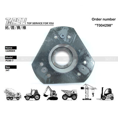 201-26-71130 Motor hidráulico PC60-7 Excavadora oscilación de 2 etapas Portador Color negro Mecanismo de oscilación Parte adecuada para varios modelos de excavadoras