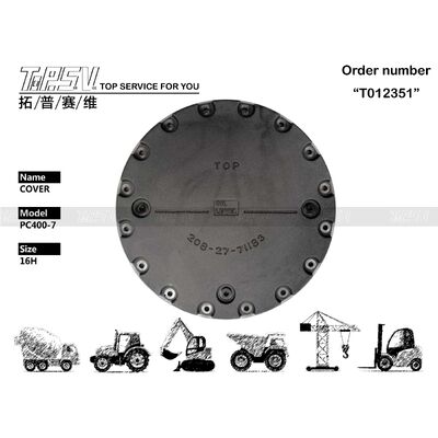 208-27-71183 Tamaño de embalaje Depende del tipo de embalaje PC400-7 Excavadora de viaje de la unidad de conducción de la cubierta de precisión de ingeniería Componente que mejora el rendimiento de la excavadora