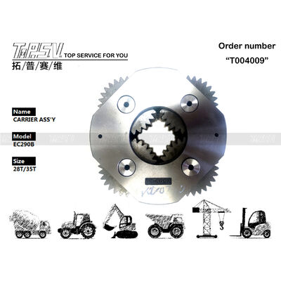 VOE14547280 Acero de servicio pesado EC290B Excavadora Giro Portador de 2 etapas ASSY Compatible con Marcas y Modelos de Excavadoras Equipos diseñados para manejar cargas pesadas y trabajos de excavación difíciles