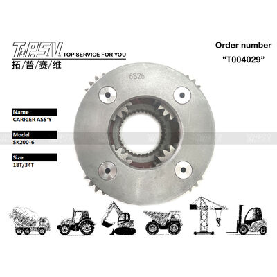 Piezas ASSY del portador de 2 etapas del giro del excavador SK200-5 para piezas de repuesto del excavador de accionamiento del giro