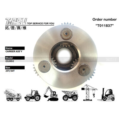 E320D2 Excavadora Swing 2 Stage Carrier ASSY Piezas de repuesto para excavadoras con accionamiento de oscilación