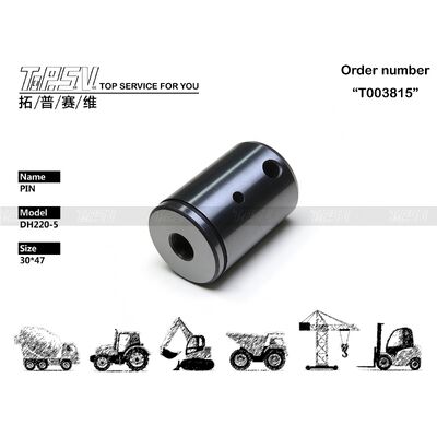 Piezas del Pin de la etapa del oscilación 1 del excavador DH220-5 para los recambios del excavador de la impulsión del oscilación
