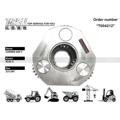calidad  Heavy Duty R215-7 Excavator Planet Gear Carrier Planetary Reducer Type fábrica