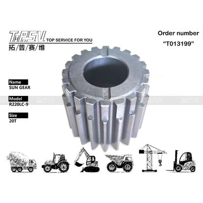 39Q6-12240 Swing R220-9 Excavadora Sun Gear 2 Etapa Alta precisión Fácil de instalar