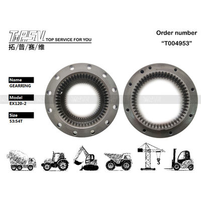 2028037 Excavadora de engranajes de anillo negro de caja de engranajes planetarios para HITACHI EX120-2