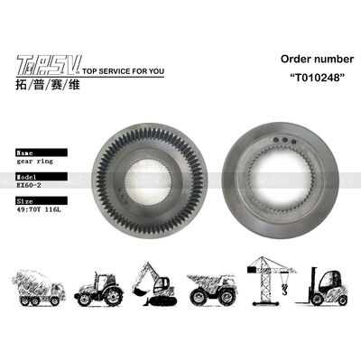 Repuestos para excavadoras de alta eficiencia EX60-2 Anillo de engranaje de viaje 2031521