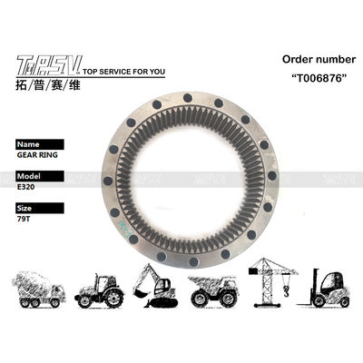 E320 Resistencia al desgaste del anillo interno del engranaje para el sistema de transmisión de excavadora 79T 7Y-1631
