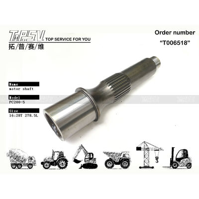 PC200-5 Excavadora del eje del motor de viaje para la máquina de trabajo pesado 708-8H-12110