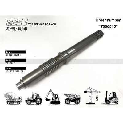 TZ200B2002-01 PC100-5 Resistencia al desgaste del eje del motor hidráulico del excavador