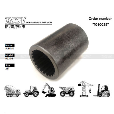 Acero negro acoplamiento de línea de la bomba hidráulica 39Q6-42170 R220-9 resistente al desgaste