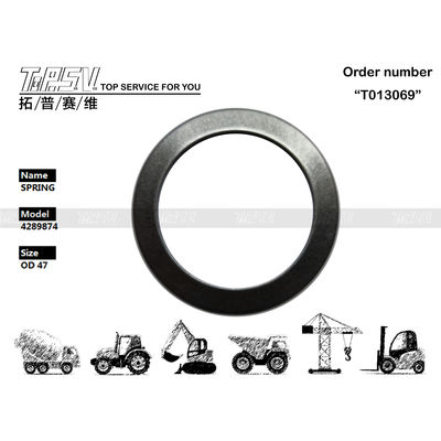 HPK055 4289874 Partes de la bomba hidráulica de la excavadora Primavera de disco OD47.5 Negro