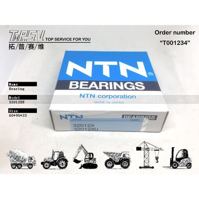 708-8H-12151 Rodamiento de rodillos cónicos de excavadora 32012XU para motor de viaje