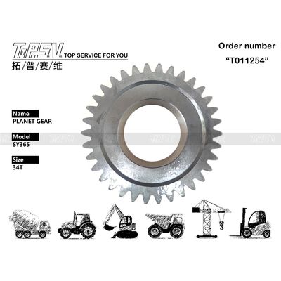 Acero tratado térmicamente DH420-7 Viaje 2 Etapa Planet Gear Excavator caja de cambios - Disponible para envío inmediato
