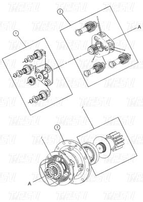 486-1577 Cerrojo de acero para excavadoras de máquinas de reparación