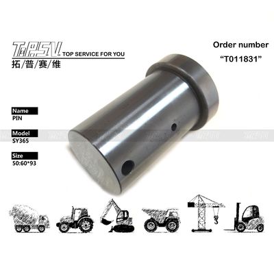 Acero tratado térmicamente CLG936 Excavadora Balanceador de 2 etapas de engranaje Pin Negro