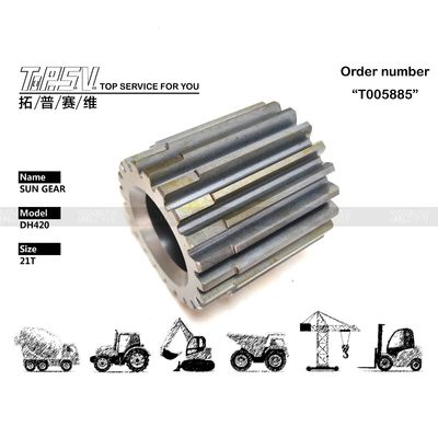Durabilidad Acero negro DH420-7 Excavadora Viaje 2 Etapas Motor de accionamiento de engranajes solares Para accionamiento del motor hidráulico