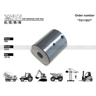 102-6509 E315 Excavadora de alta potencia Viaje de 2 etapas Pin de engranaje con tratamiento térmico