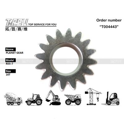 HHI-05-WP10 R55-3 Excavadora oscilación de 2 etapas del motor de engranaje planetario reducido de engranaje giratorio y motor hidráulico