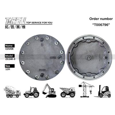2051690 Acero ZX240-3 Excavadora Capa de conducción final para modelos de excavadoras Hyundai Acero compatible y duradero