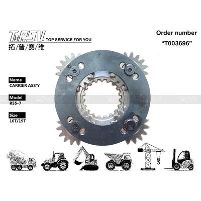 R55-3 Excavadora oscilante de 1 etapa transportadora de asientos con motor hidráulico