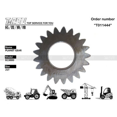 VOE14599948 Embalaje de transporte EC300B Excavadora Viaje 1 Etapa Caja de engranajes planetarios hecha de acero para bolsas selladas en aplicaciones industriales