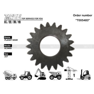 VOE14570933 Compatibilidad universal EC290D Excavadora Viaje 1 Etapa Reducción de engranajes planetarios Partes de engranajes y listos para la compra inmediata