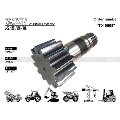 XG822 EXCAVATOR Piezas de repuesto de piñón oscilante Partes electrónicas para máquinas de acero Talleres de reparación de máquinas de acero Componentes esenciales