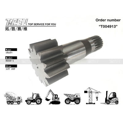 Energía Minería 2023206 EX60-1 Excavadora Parts swing Pinion Drive en color negro para el rendimiento