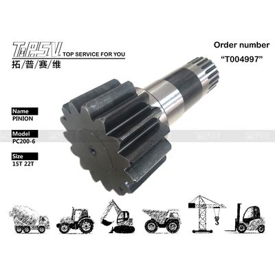 20Y-26-21140 Ver imagen de Otros PC200-6 Piezas de reducción de piñón de excavadora con resistencia al desgaste