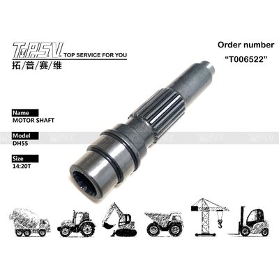 Acero TM07VA Excavadora de viaje motor eje de alta precisión y aceite de engranaje para un fácil mantenimiento
